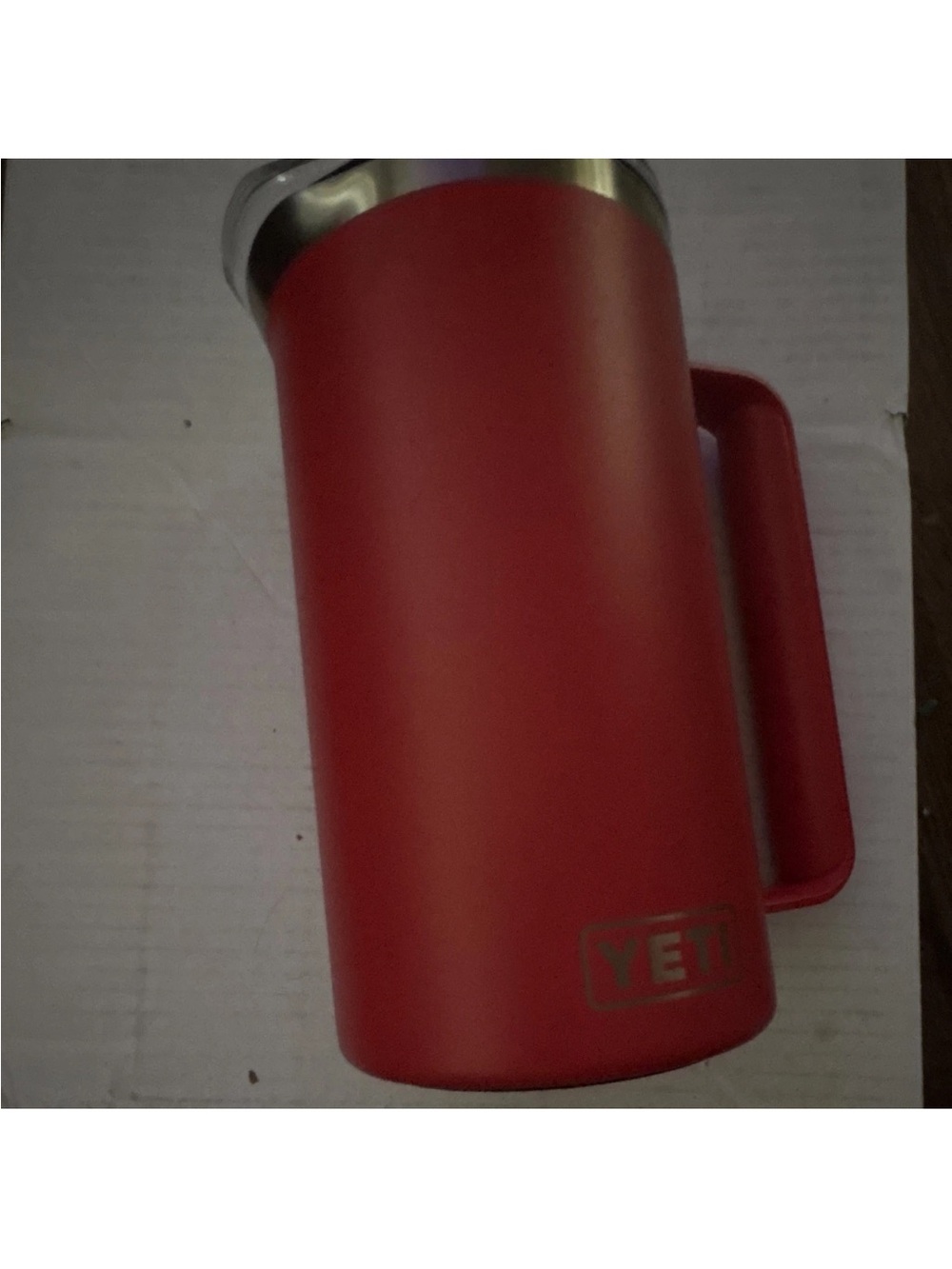 Yeti Red 34oz french press & espresso mug set
